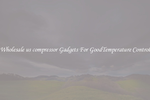Wholesale us compressor Gadgets For GoodTemperature Control
