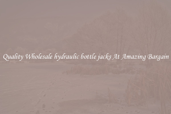 Quality Wholesale hydraulic bottle jacks At Amazing Bargain