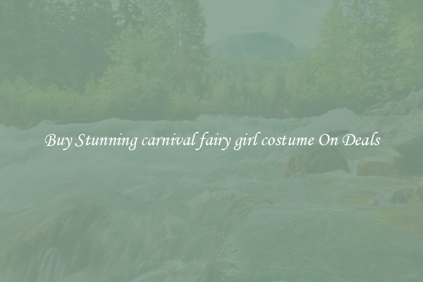 Buy Stunning carnival fairy girl costume On Deals